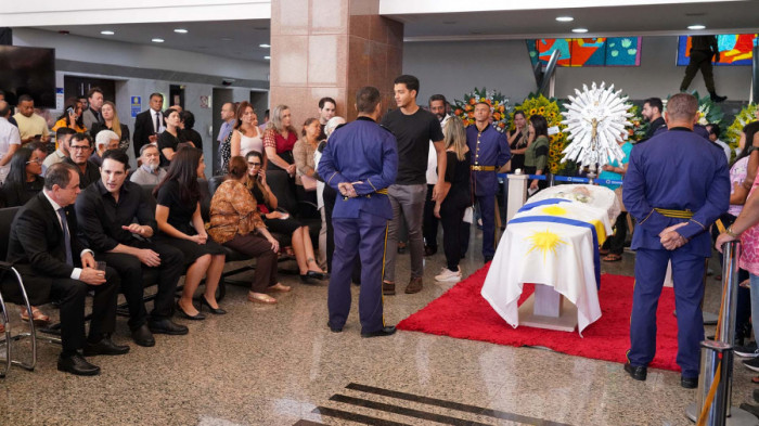 Durante todo o dia, Siqueira Campos foi homenageado na ala norte do Palácio Araguaia 