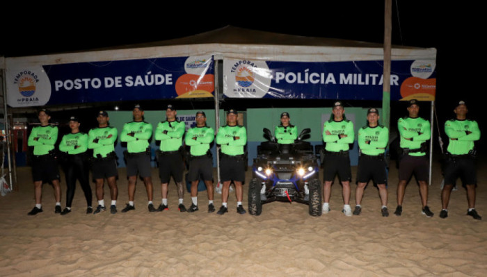 Coronel Márcio Barbosa Barbosa anunciou a entrega de 25 quadriciclos para policiamento de praias em todo o Tocantins.