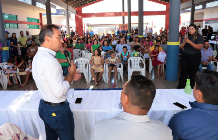 Prefeito Wagner Rodrigues anunciou obras de pavimentação.