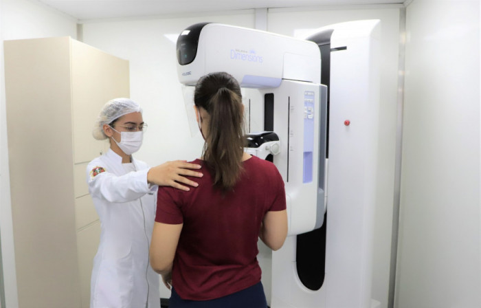 Nos primeiros seis meses desse ano, o instituto realizou 1.706 exames de mamografia.