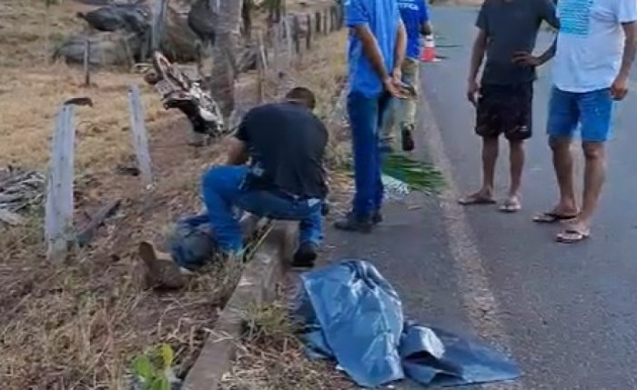 Vítima não resistiu aos ferimentos e morreu no local.