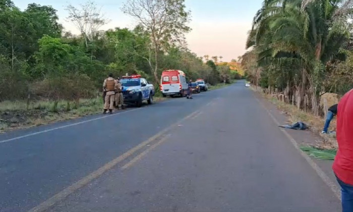 Acidente aconteceu na TO-222, próximo ao distrito Novo Horizonte.