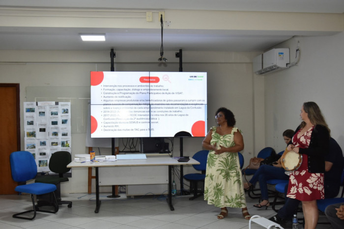 A formação faz parte do Programa de Formação de Agentes Educadoras e Educadores Populares de Saúde.