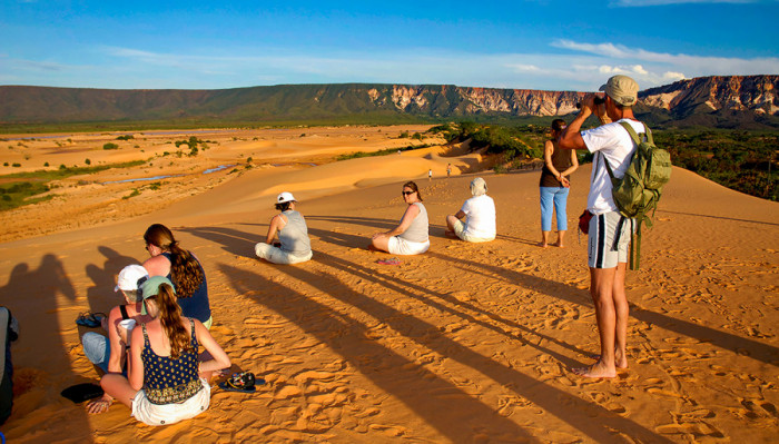 Dunas do Jalapão no Tocantins é uma atração imperdível para quem faz turismo no Jalapão.
