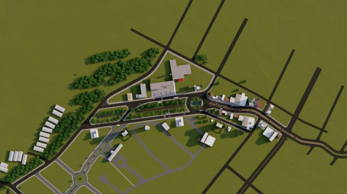 A primeira etapa da obra seguirá com a construção da via até a Av. Castelo Branco.