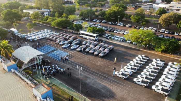 82 veículos reforçarão o sistema de segurança do Tocantins.