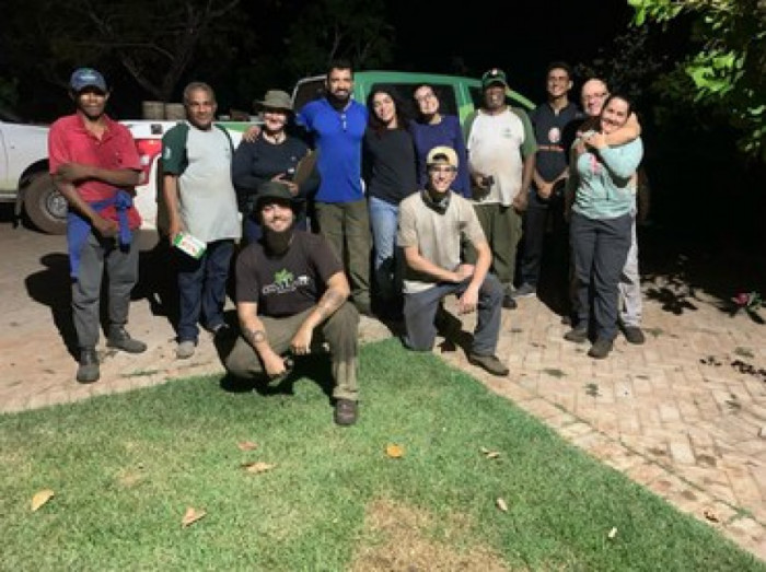 Equipe que participou da expedição.