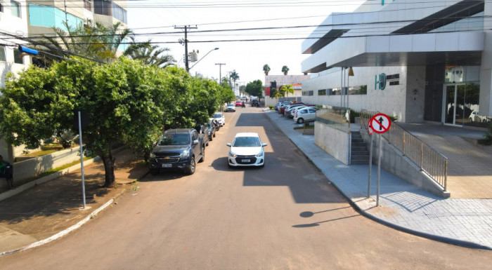  A Rua Caracas terá sentido único da Av. José de Brito para a Av. Tocantins.