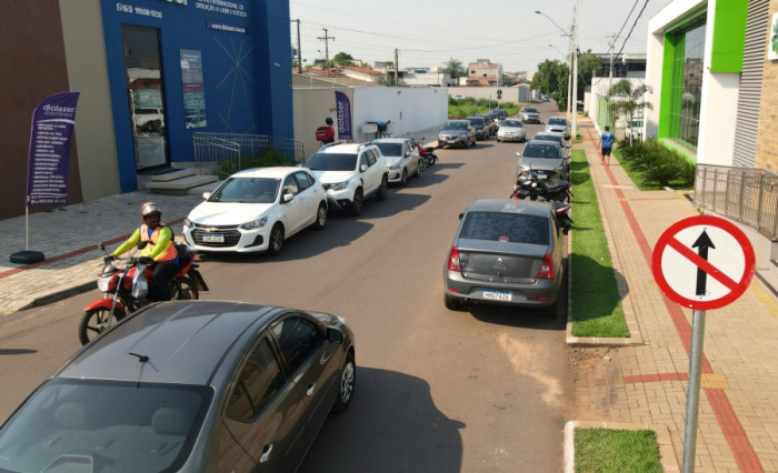 As avenidas José de Brito, Tocantins e a Rua Professora Maria Lima serão preferenciais e todas as ruas que cruzarem com elas terão placas e sinalização horizontal de PARE.