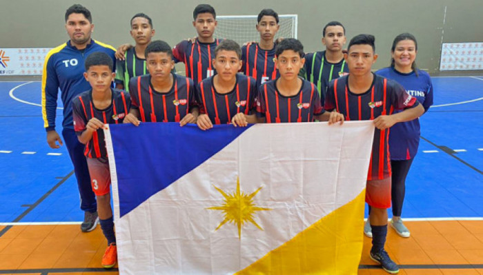 O Futsal Masculino do Centro Educacional Frei Antônio, de Tocantínia, ficou em 6º lugar no nacional.