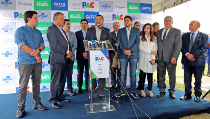  O Chefe do Executivo do Estado agradeceu a visita dos ministros e ressaltou que o novo PAC é um projeto para resgatar o Brasi