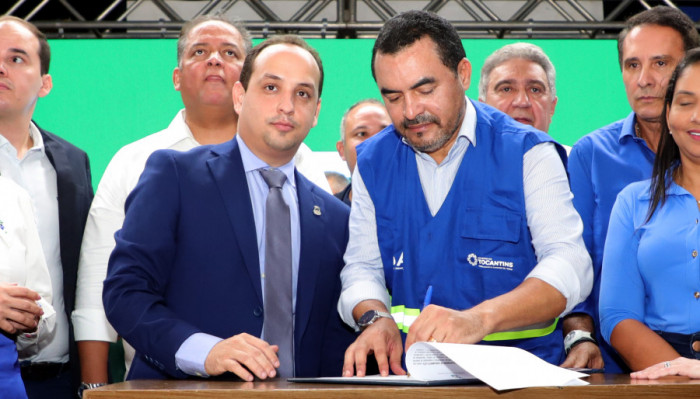 Governador Wanderlei Barbosa assina autorização para investimentos em obras de saneamento básico nos municípios concessionários da ATS