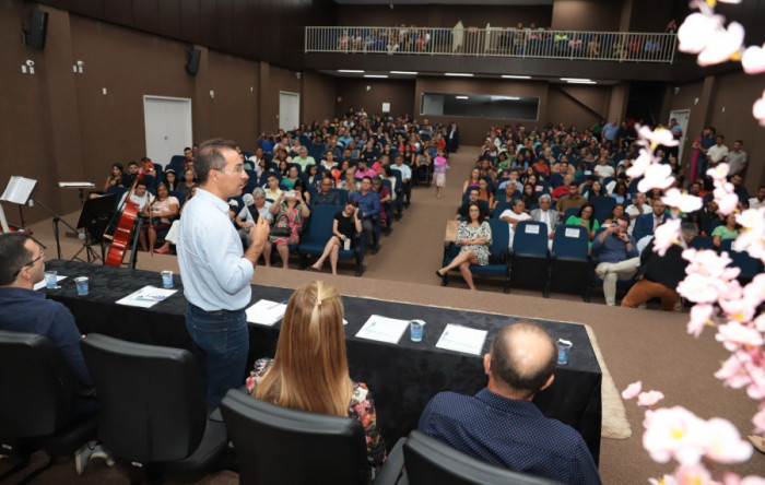 Em seu discurso, o prefeito Wagner reforçou o apoio e suporte do Município ao serviço do órgão.