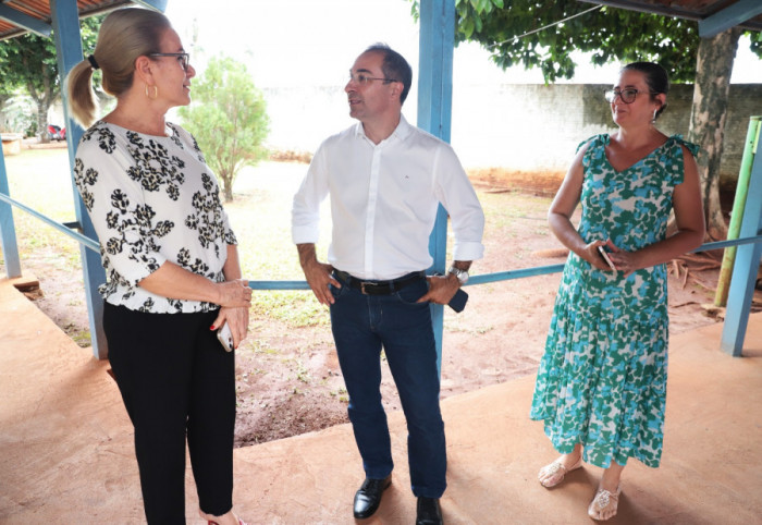 Antes do retorno das atividades de ensino, o prefeito de Araguaína, Wagner Rodrigues, visitou o local e reforçou o compromisso da gestão com a instituição.
