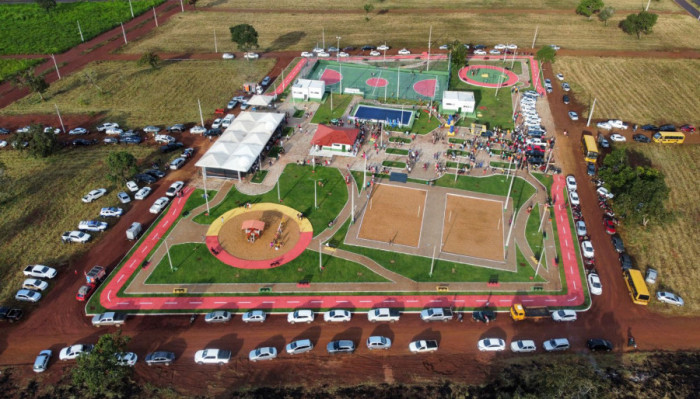  Complexo Poliesportivo Municipal Paulo Venicio Caixeta, em Palmeiras do Tocantins.
