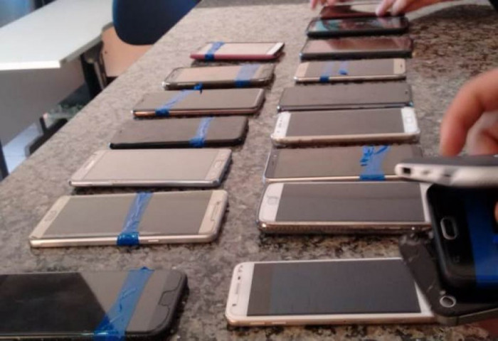 Polícia recuperou 20 celulares 