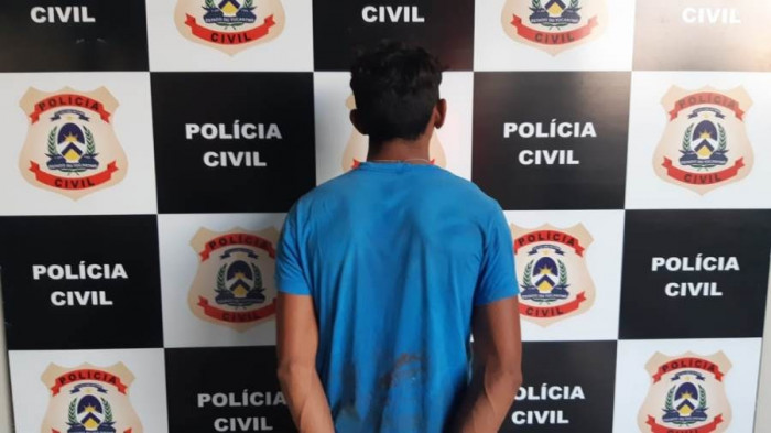 Suspeito foi preso pela PC em Araguaína.