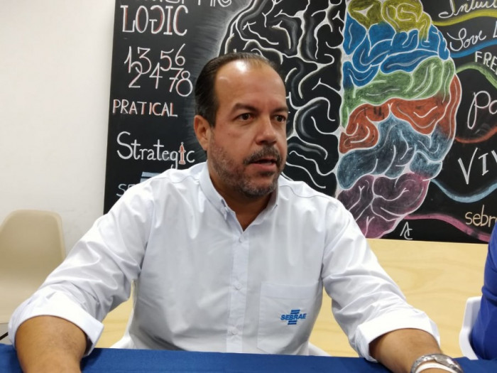 Moisés Gomes, superintendente do Sebrae Tocantin