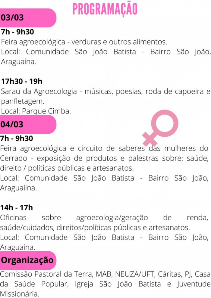 Programação.